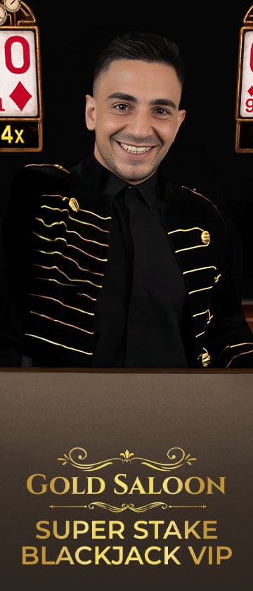 Gold Saloon Super Stake Blackjack